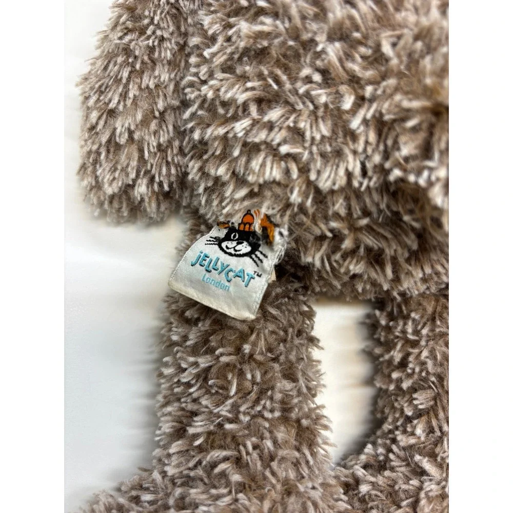 JellyCat Darcy Bear Plush Brown Retired Hard to Find Stuffed Animal Toy